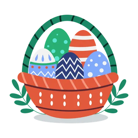 Easter eggs  Illustration