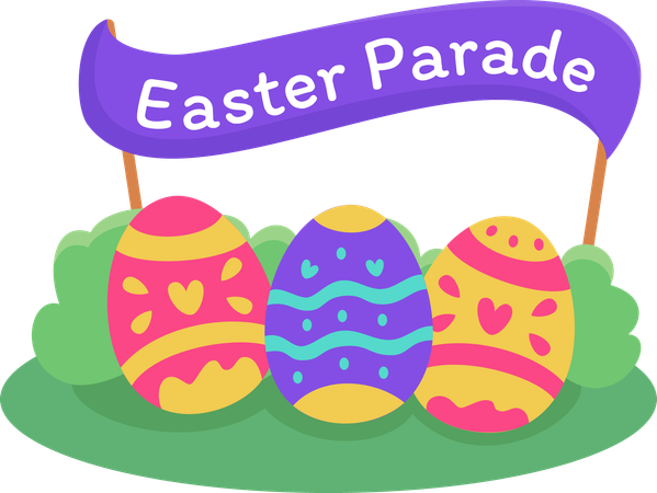 Easter Parade  Illustration