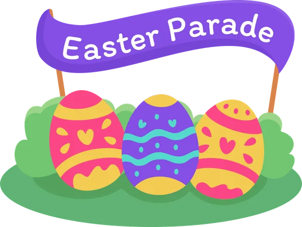 Easter Parade  Illustration