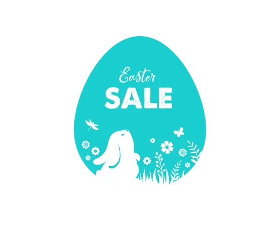 Easter Sale  Illustration