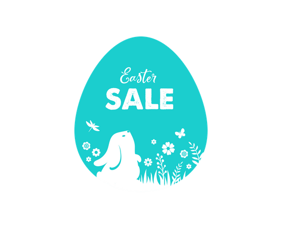 Easter Sale  Illustration