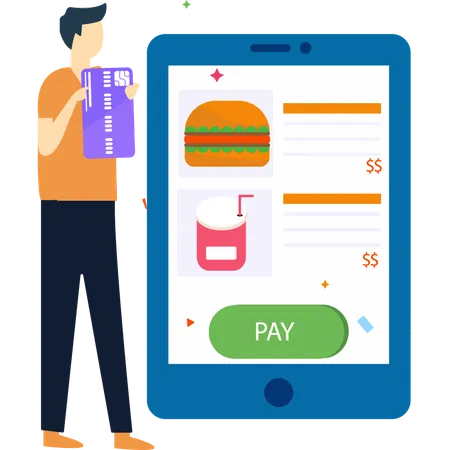 Easy Payment  Illustration