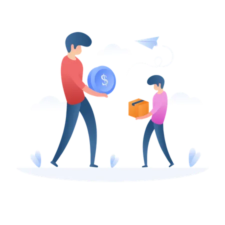 Easy Return  Illustration