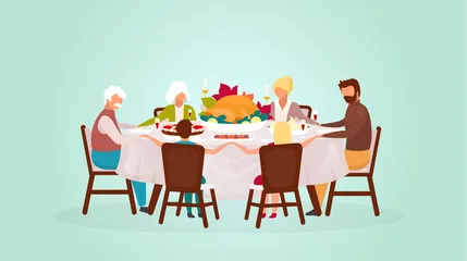 Thanksgiving Day Illustration Pack