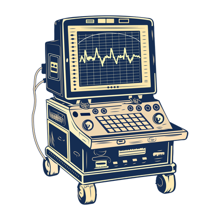 Échocardiogramme  Illustration