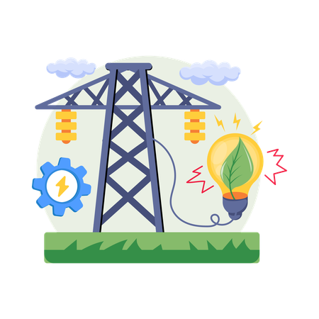 Eco Energy  Illustration