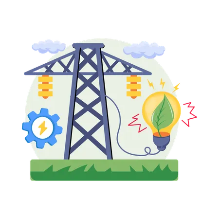 Eco Energy  Illustration