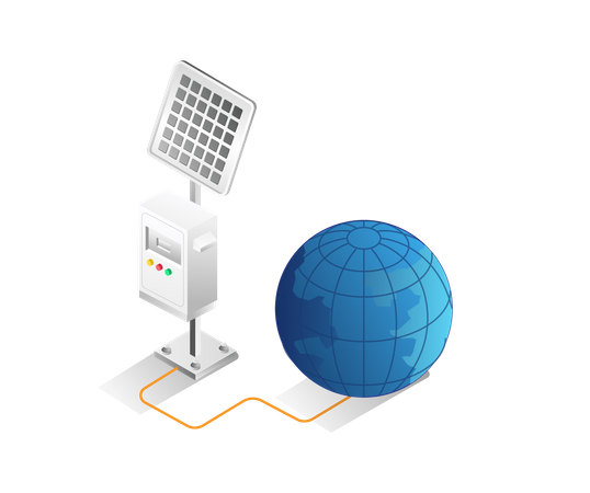 Eco energy  Illustration