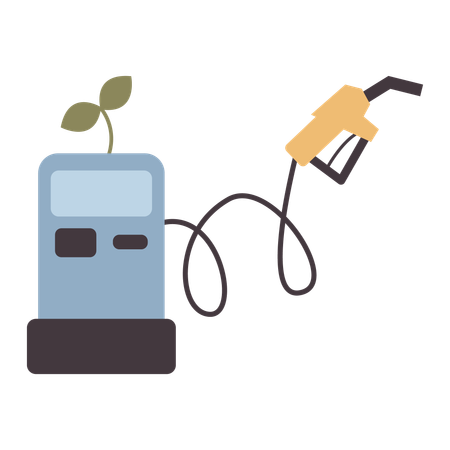 Eco fuel  Ilustración