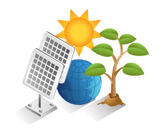 Eco green  Illustration