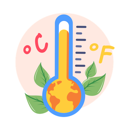 Eco Temperature  Illustration