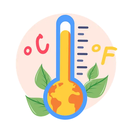 Eco Temperature  Illustration