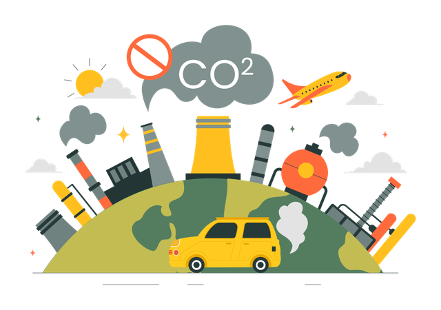 Ecological Footprint  Illustration