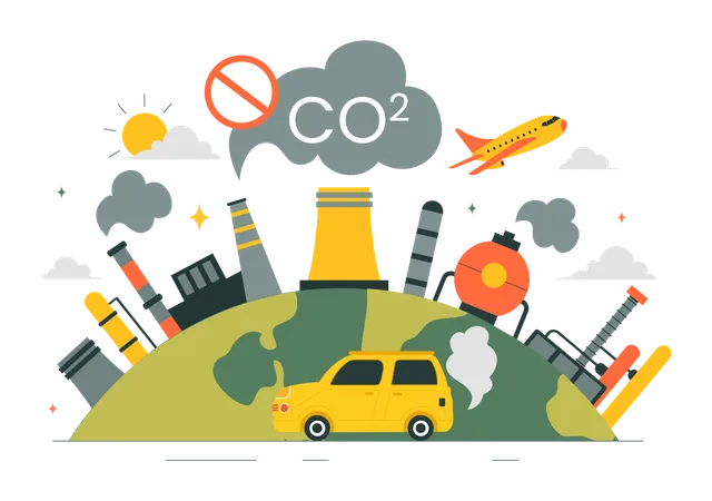 Ecological Footprint  Illustration