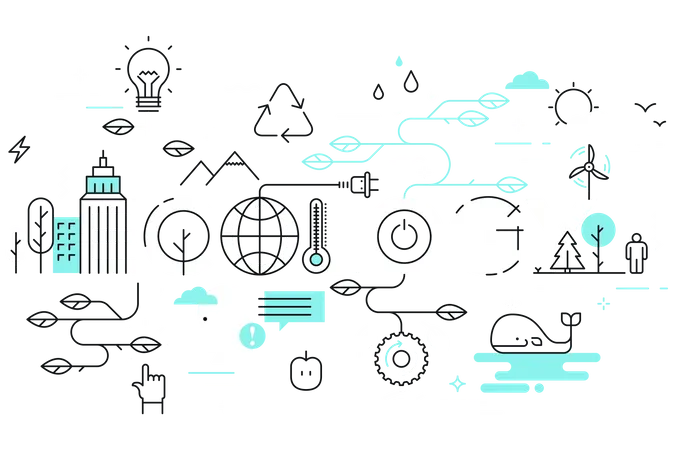 Ecology and environment  Illustration