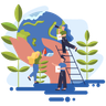 ecology and environment illustration svg