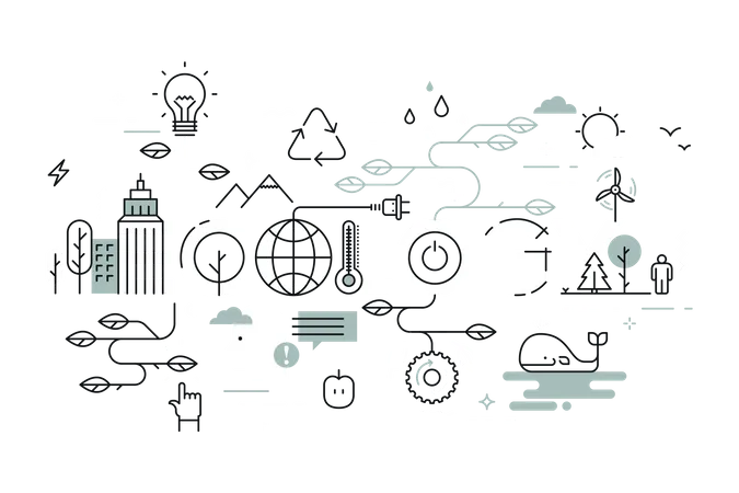 Ecology and environment  Illustration