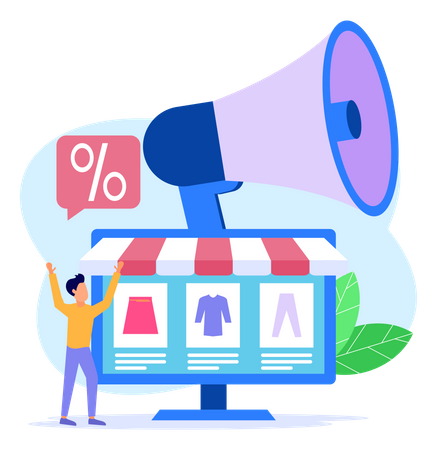 Ecommerce And Shopping 16  Illustration