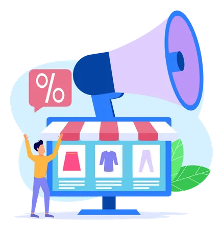 Ecommerce And Shopping 16  Illustration