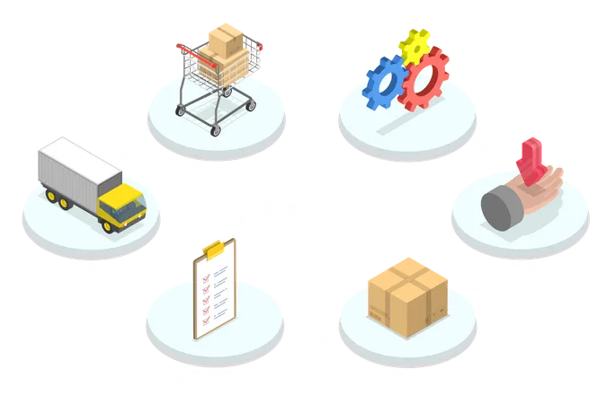 Ecommerce Fulfillment Service  Illustration