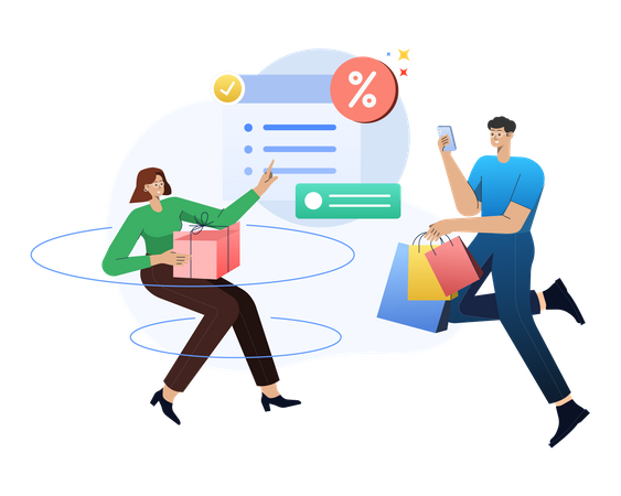 Ecommerce  Illustration