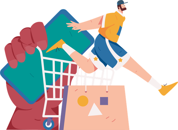 Ecommerce  Illustration