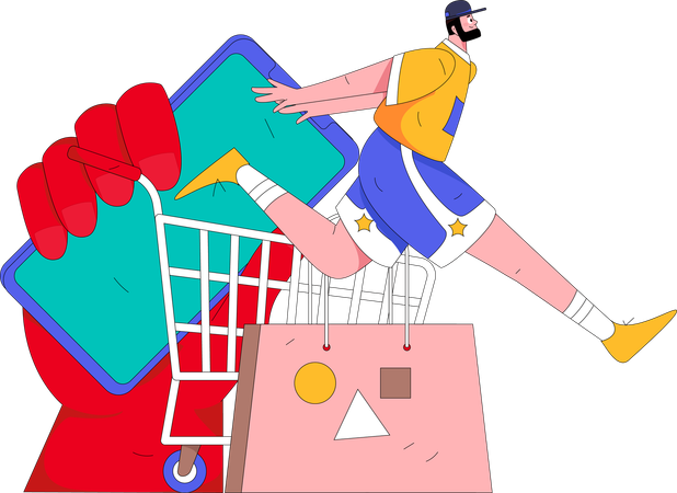 Ecommerce  Illustration