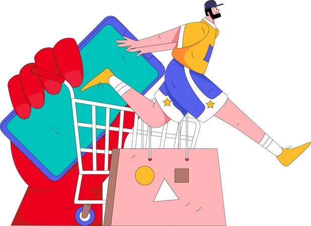 Ecommerce  Illustration