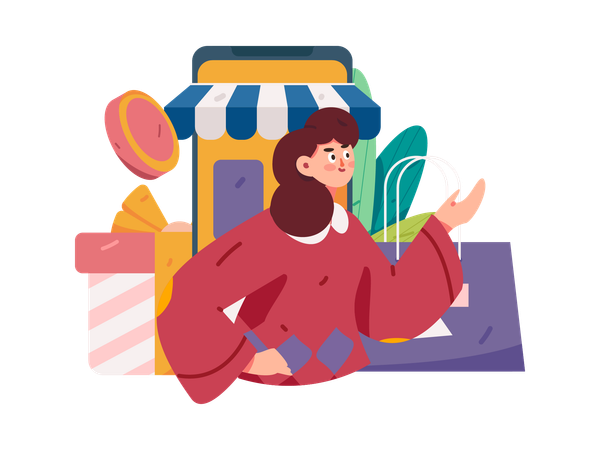 Ecommerce  Illustration