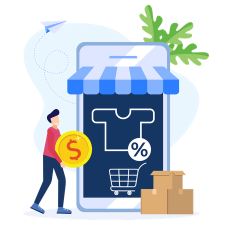 Ecommerce  Illustration