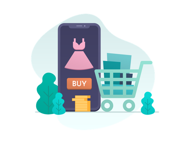 Ecommerce  Illustration