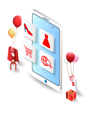 Ecommerce  Illustration