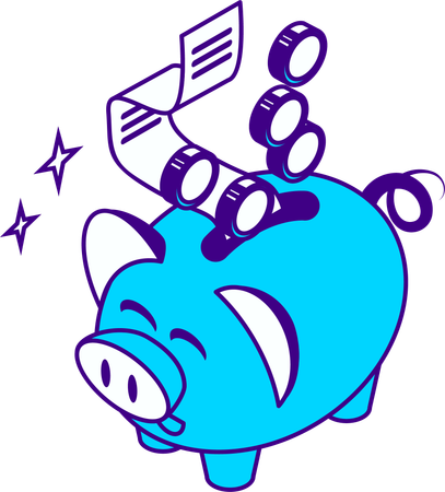 Poupança Empresarial  Ilustração