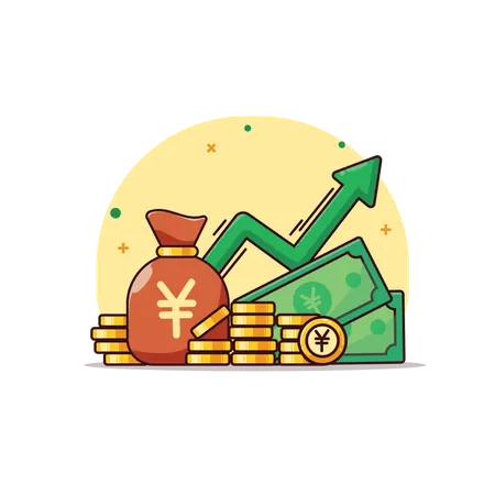 Economic growth  Illustration