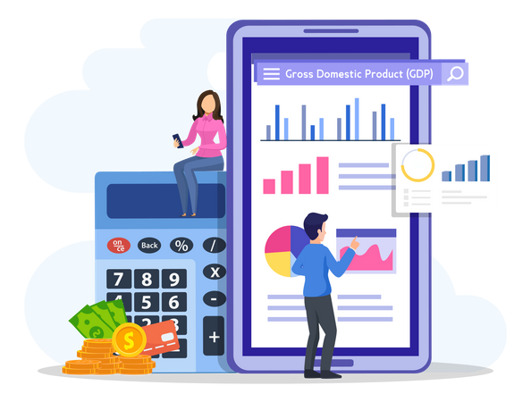 Economic Indicator  Illustration