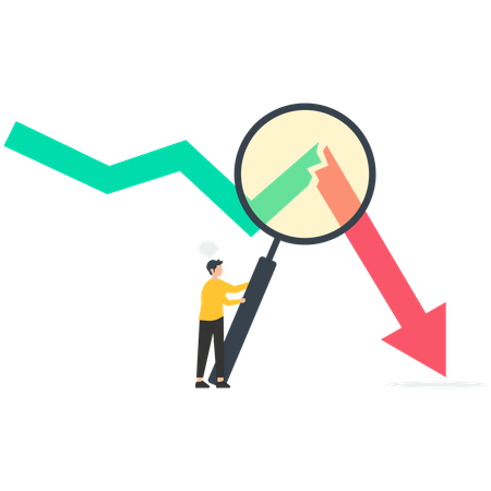 Economic recession  Illustration