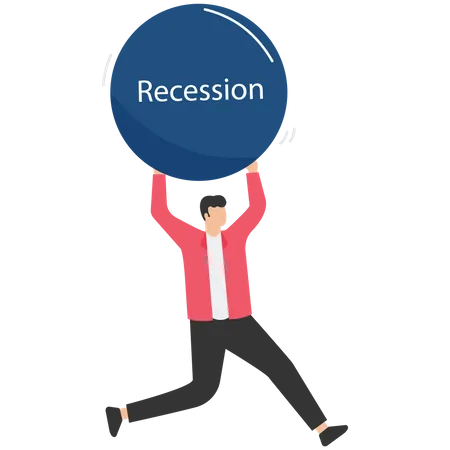 Economic recession  Illustration