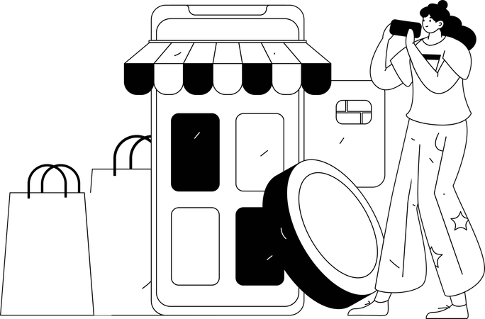 Économisez du crédit d'achat  Illustration