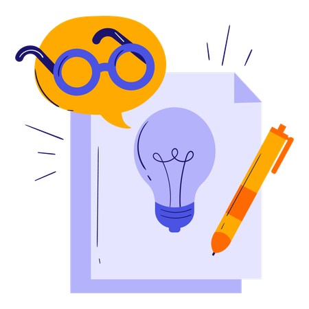 Écriture créative  Illustration