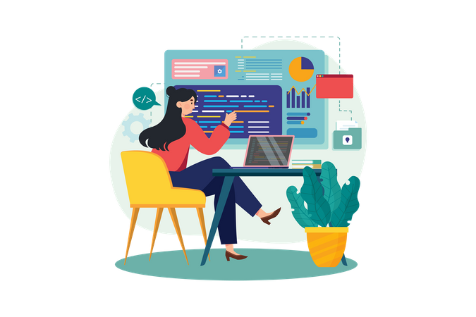 Écriture de codes et technologie de saisie de codes de données  Illustration