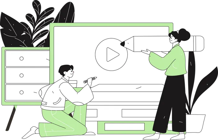 Meta de educação  Ilustração