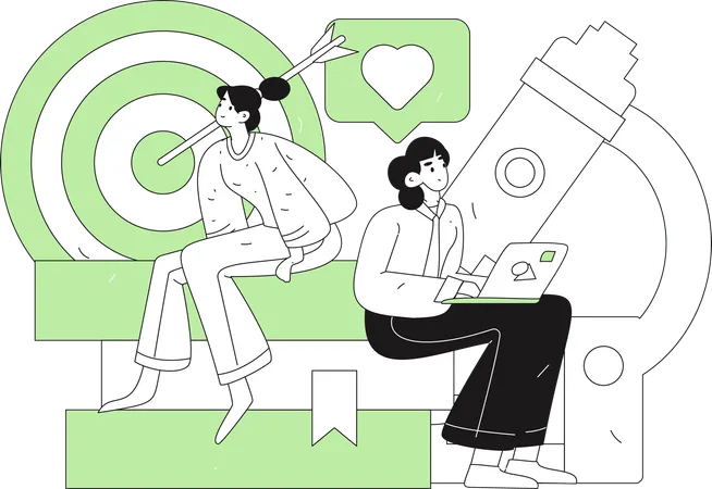 Meta de educação  Ilustração