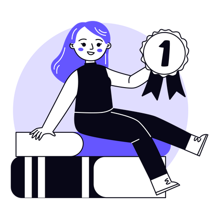 Education Achievement  일러스트레이션