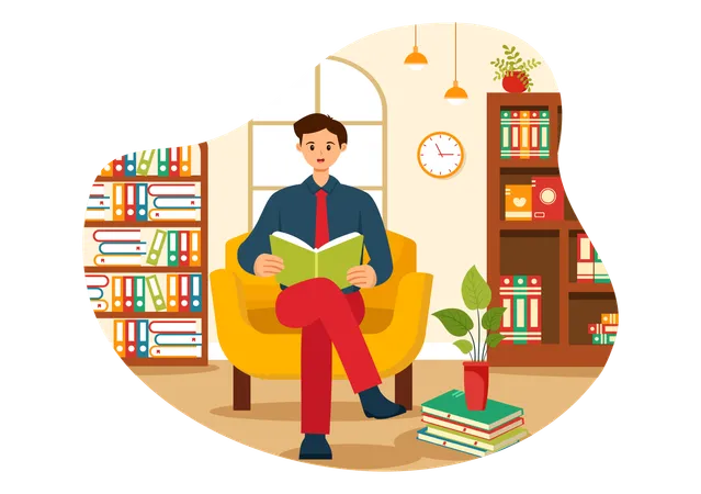 Education and Books  Illustration