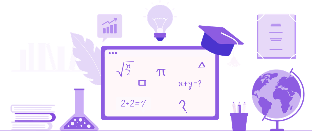 Education board  Illustration