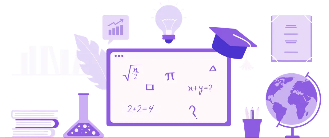Education board  Illustration