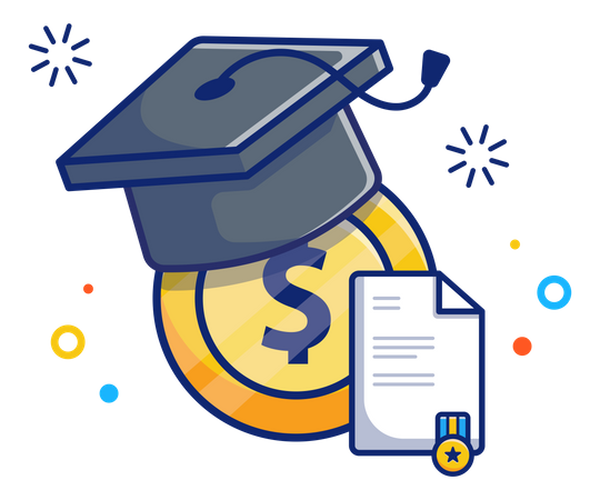 Education Degree  Illustration