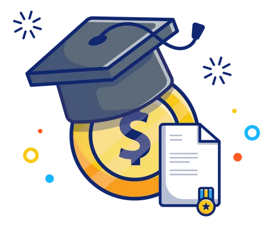 Education Degree  Illustration