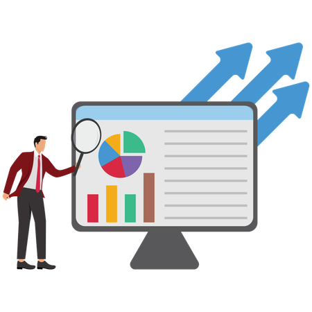 Éducation financière et analyse de données  Illustration