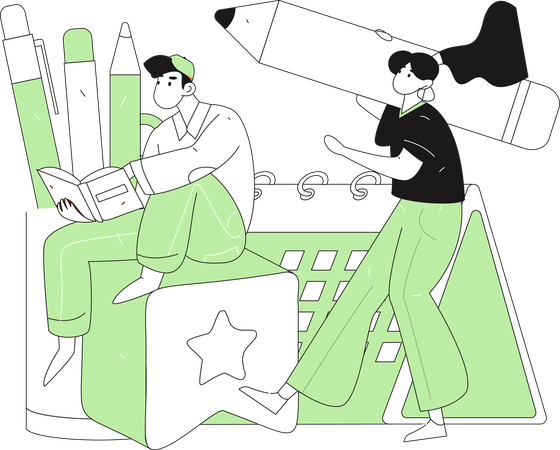 Education idea  Illustration